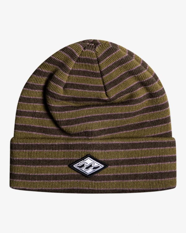 GORRO BILLABONG DIE CUT STRIPE BEANI RAVEN