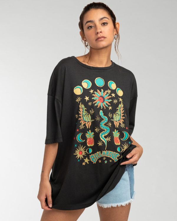 CAMISETA OVERSIZE INTO THE MYSTIC BILLABONG