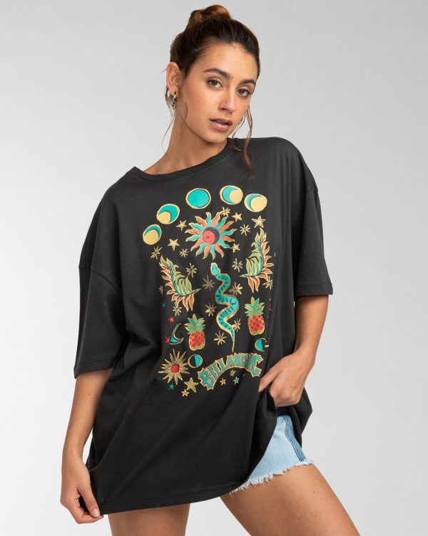 CAMISETA OVERSIZE INTO THE MYSTIC BILLABONG