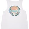 CAMISETA TIRANTE PUNTA PALOMA SURFER TARIFA BLANCA