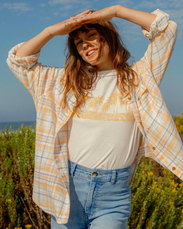 BEST TIME BILLABONG - Camisa de Manga Larga para Mujer