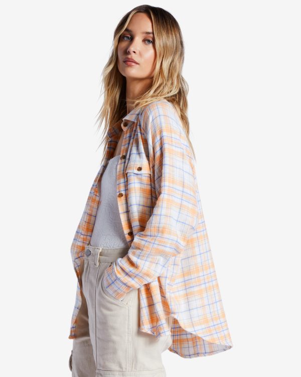 BEST TIME BILLABONG - Camisa de Manga Larga para Mujer