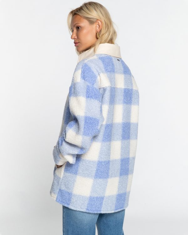 Best Story Billabong - Camisa-chaqueta polar para Mujer