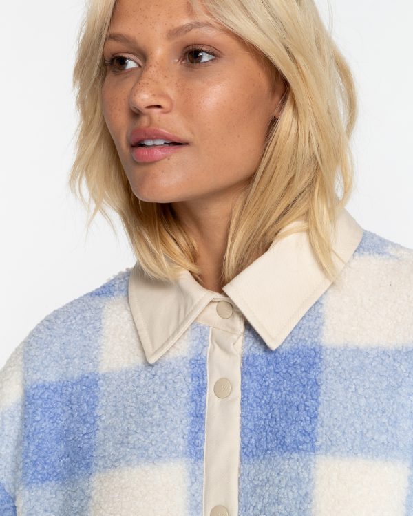 Best Story Billabong - Camisa-chaqueta polar para Mujer
