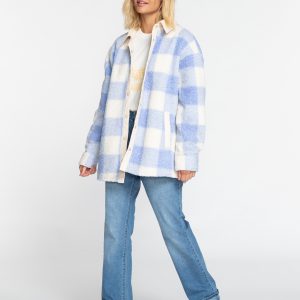 Best Story Billabong - Camisa-chaqueta polar para Mujer