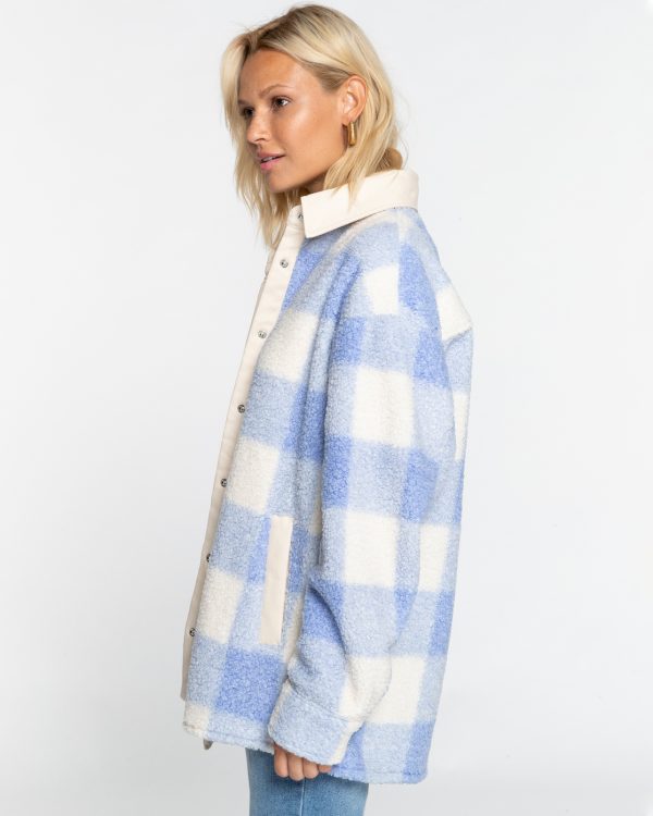 Best Story Billabong - Camisa-chaqueta polar para Mujer