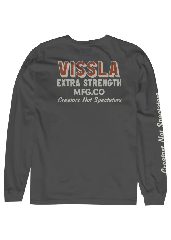 Extra Strength Ls Pkt Tee