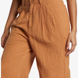PANTALON LINO BILLABONG Tailor Made - Pantalón de pernera ancha para mujer