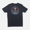 Camiseta de manga corta Lookout Vintage - Niebla azul