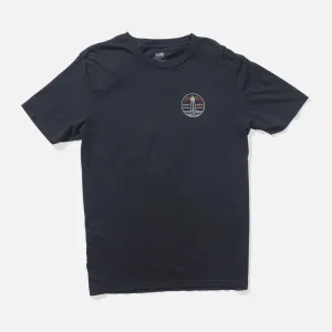 Camiseta de manga corta Lookout Vintage - Niebla azul