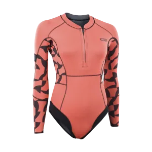 Traje de neopreno IOW Amaze Hot Shorty 1.5 LS con cremallera frontal para mujer